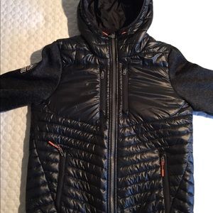 NWOT RARE MODEL SUPERDRY STORM HYBRID JACKET. SAVE
